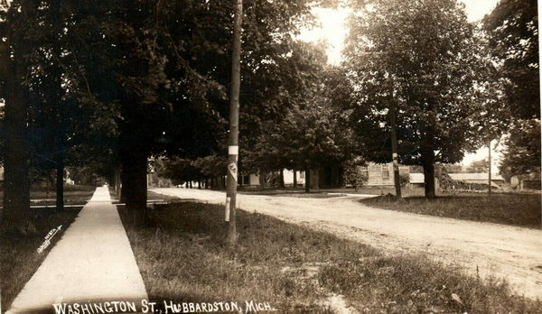 Hubbardston  - Old Postcard Photo